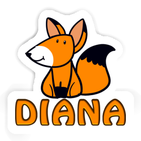 Diana Autocollant Renard Image