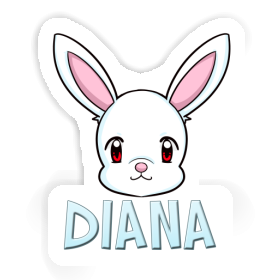 Sticker Diana Rabbithead Image