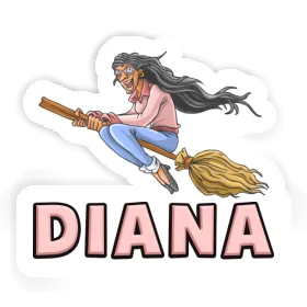 Hexe Sticker Diana Image