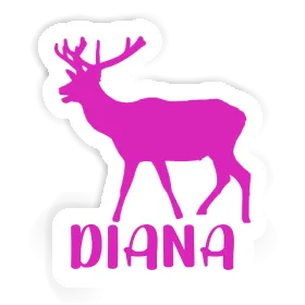 Sticker Diana Deer Image