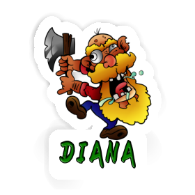 Sticker Diana Holzfäller Image