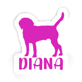 Hound Sticker Diana Image