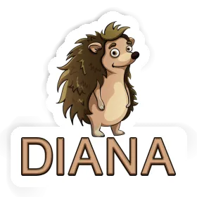 Hedgehog Sticker Diana Image