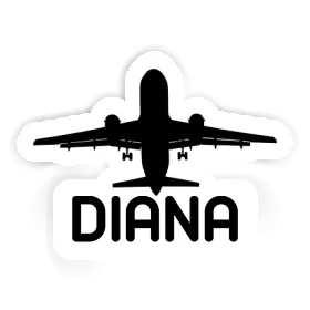 Diana Sticker Jumbo-Jet Image