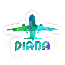 Diana Autocollant Jumbo-Jet Image