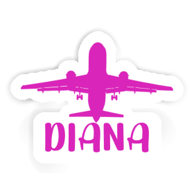 Sticker Diana Jumbo-Jet Image