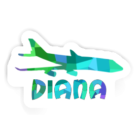 Diana Sticker Jumbo-Jet Image