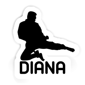 Sticker Karateka Diana Image