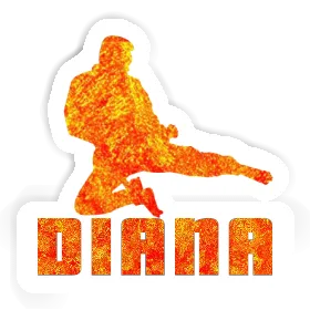 Sticker Karateka Diana Image