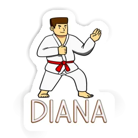 Sticker Karateka Diana Image