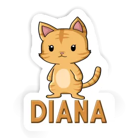 Autocollant Chaton Diana Image