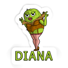 Sticker Diana Kiwi Image