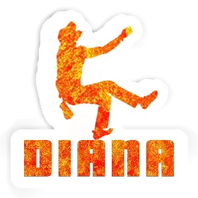 Climber Sticker Diana Image