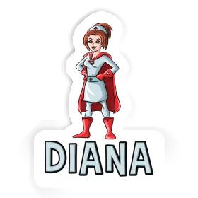 Krankenschwester Aufkleber Diana Image