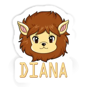 Diana Sticker Lionhead Image