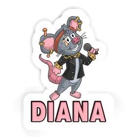 Singer Sticker Diana Image