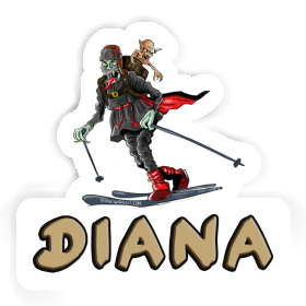 Diana Sticker Telemarker Image