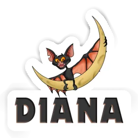 Sticker Diana Fledermaus Image