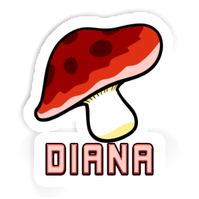 Diana Sticker Fungal Image