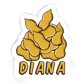 Erdnuss Sticker Diana Image