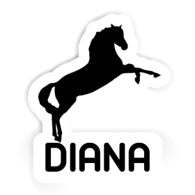 Diana Autocollant Cheval Image