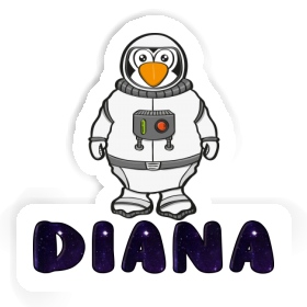 Autocollant Pingouin Diana Image