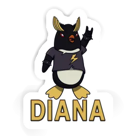 Penguin Sticker Diana Image