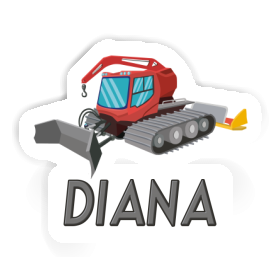 Sticker Diana Snow Groomer Image