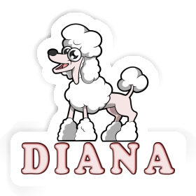 Diana Sticker Poodle Image