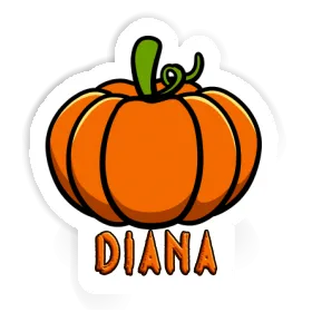 Diana Sticker Pumpkin Image