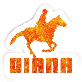 Diana Sticker Horse Rider Image