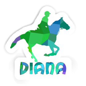 Diana Sticker Horse Rider Image