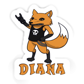 Sticker Diana Rocker Fox Image