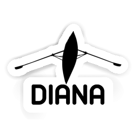 Ruderboot Sticker Diana Image