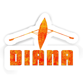 Ruderboot Sticker Diana Image