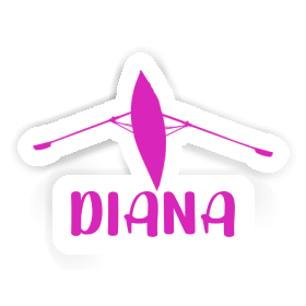 Diana Sticker Ruderboot Image