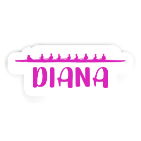 Ruderboot Sticker Diana Image