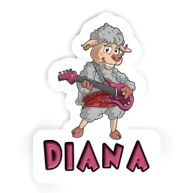 Rockergirl Sticker Diana Image