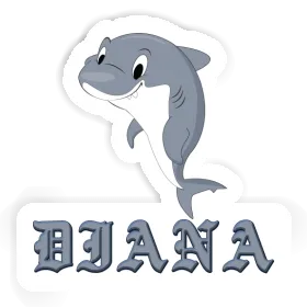 Diana Sticker Fisch Image