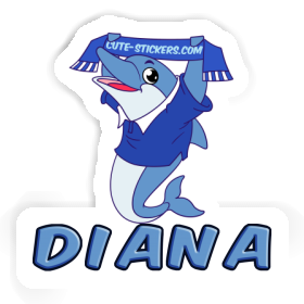 Sticker Diana Dolphin Image