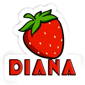 Sticker Strawberry Diana Image