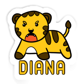 Diana Sticker Tiger Image