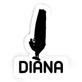 Diana Sticker Windsurfer Image