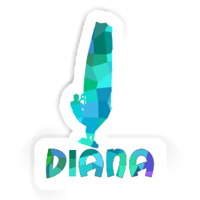 Sticker Diana Windsurfer Image