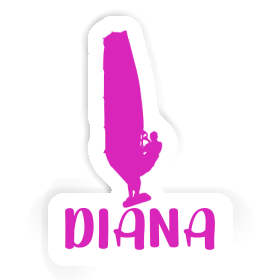 Sticker Diana Windsurfer Image