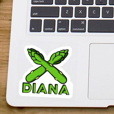 Diana Sticker Asparagus Gift package Image