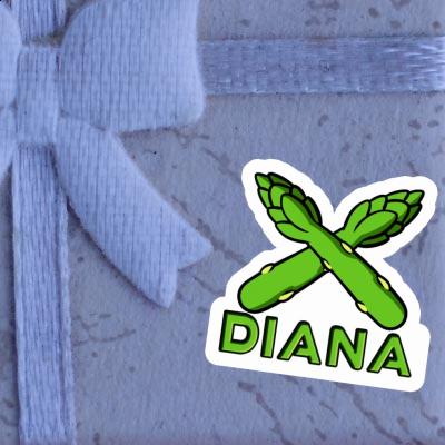 Diana Sticker Asparagus Gift package Image