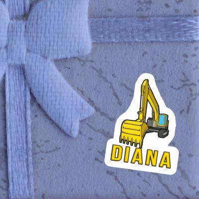 Sticker Diana Excavator Gift package Image