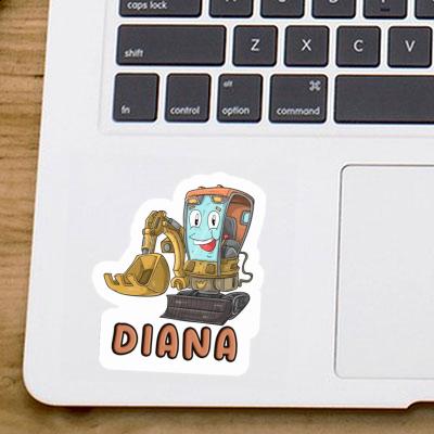 Sticker Diana Excavator Gift package Image