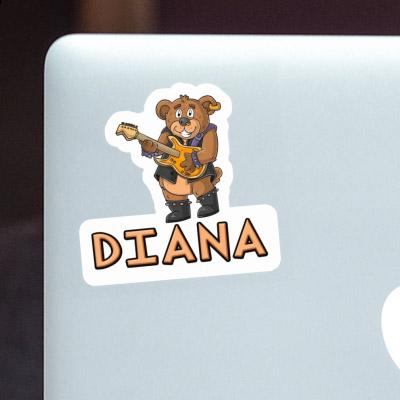 Sticker Gitarrist Diana Gift package Image